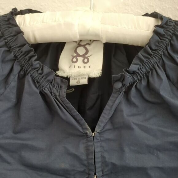 Figue Bella Blue Cotton Dress - Refined Boho - Picture 8 of 11